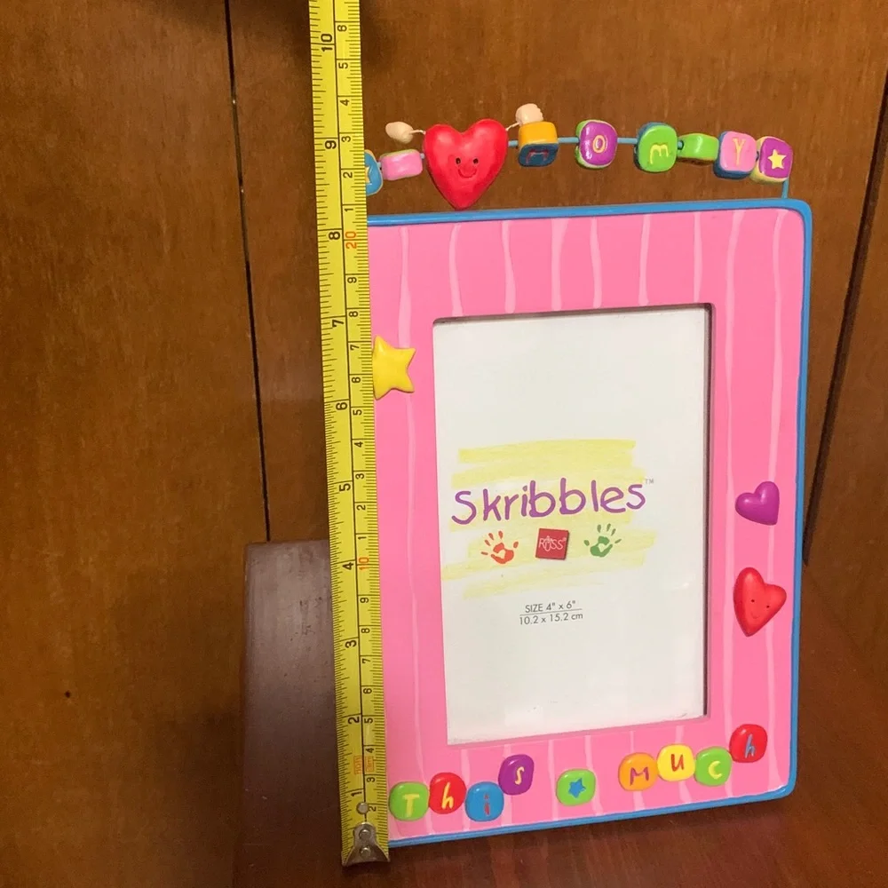 Russ - Vibrate Pink and other rainbow colors,Picture Frame, “I Love Mommy this …
